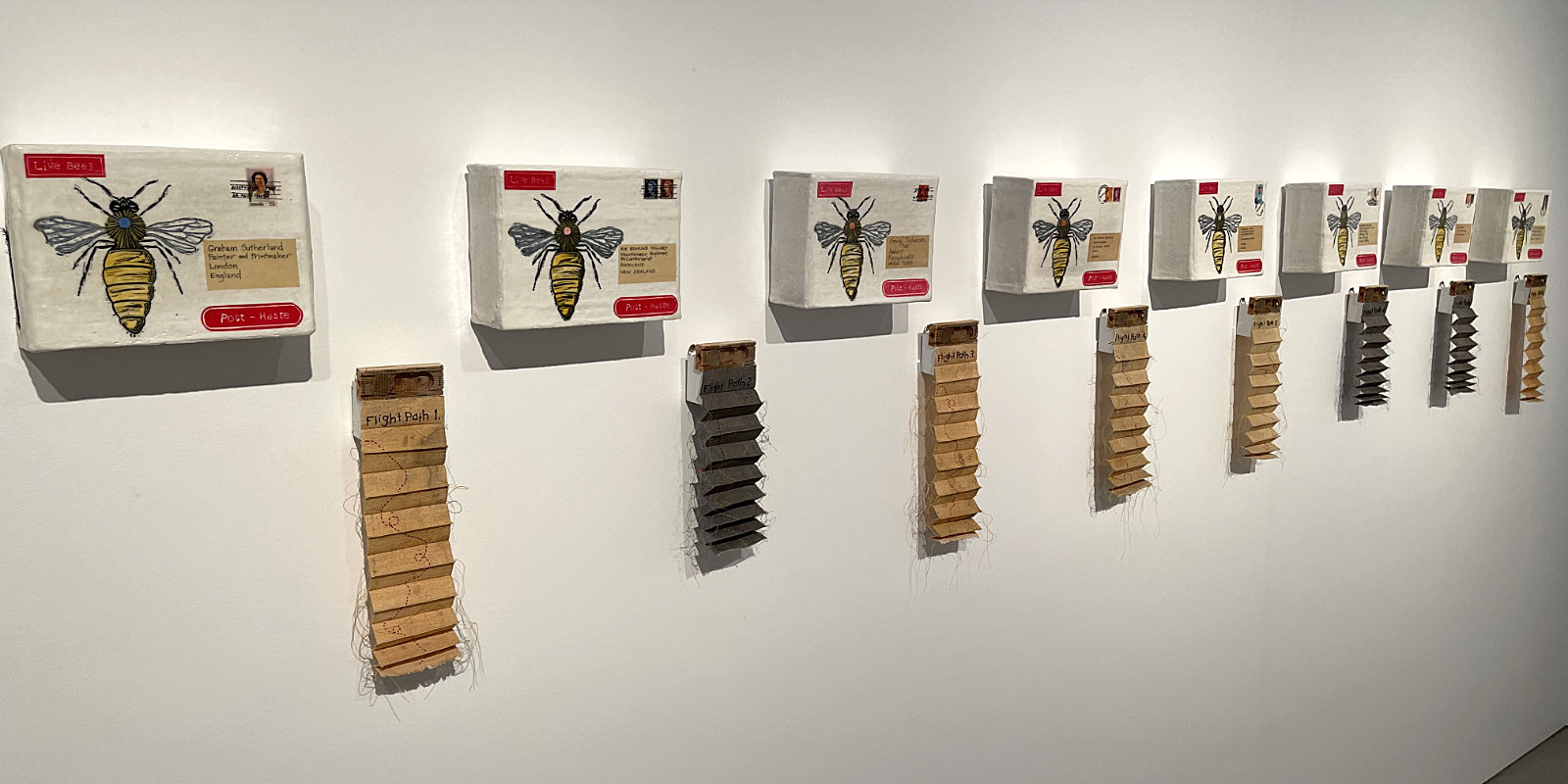 RMOA Exhibition - Lloyd bee boxes